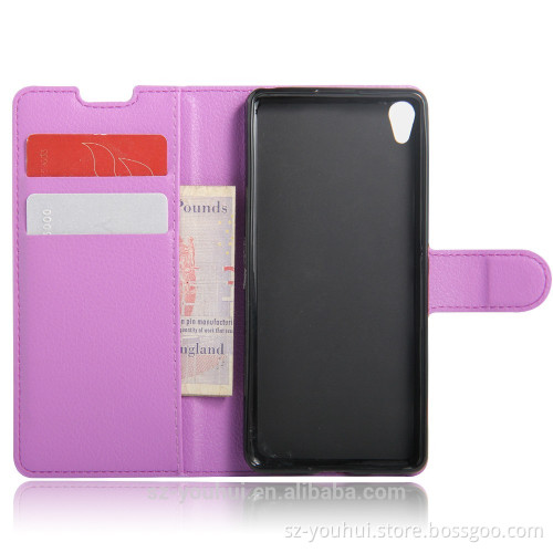 Factory direct sale flip cover case for Sony Xperia XA